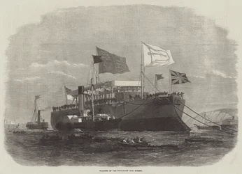 Te water laten van de Twin-Screw Ram, Rupert